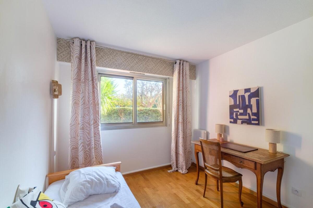 Apartament Le Riviera ~ Jardin ~ Parking ~ Climatisation Cagnes-sur-Mer Zewnętrze zdjęcie