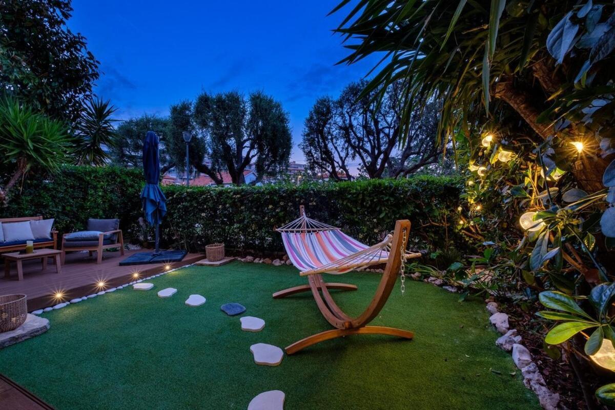 Apartament Le Riviera ~ Jardin ~ Parking ~ Climatisation Cagnes-sur-Mer Zewnętrze zdjęcie