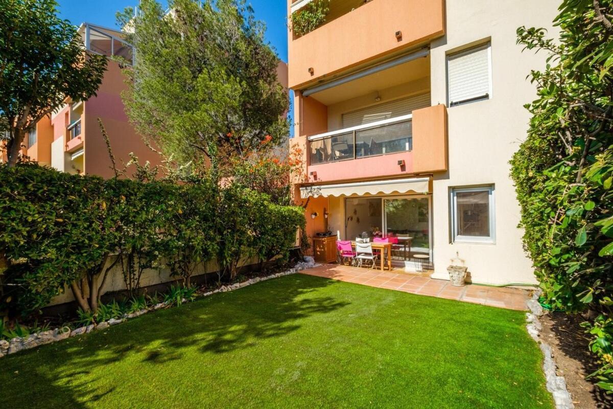 Apartament Le Riviera ~ Jardin ~ Parking ~ Climatisation Cagnes-sur-Mer Zewnętrze zdjęcie