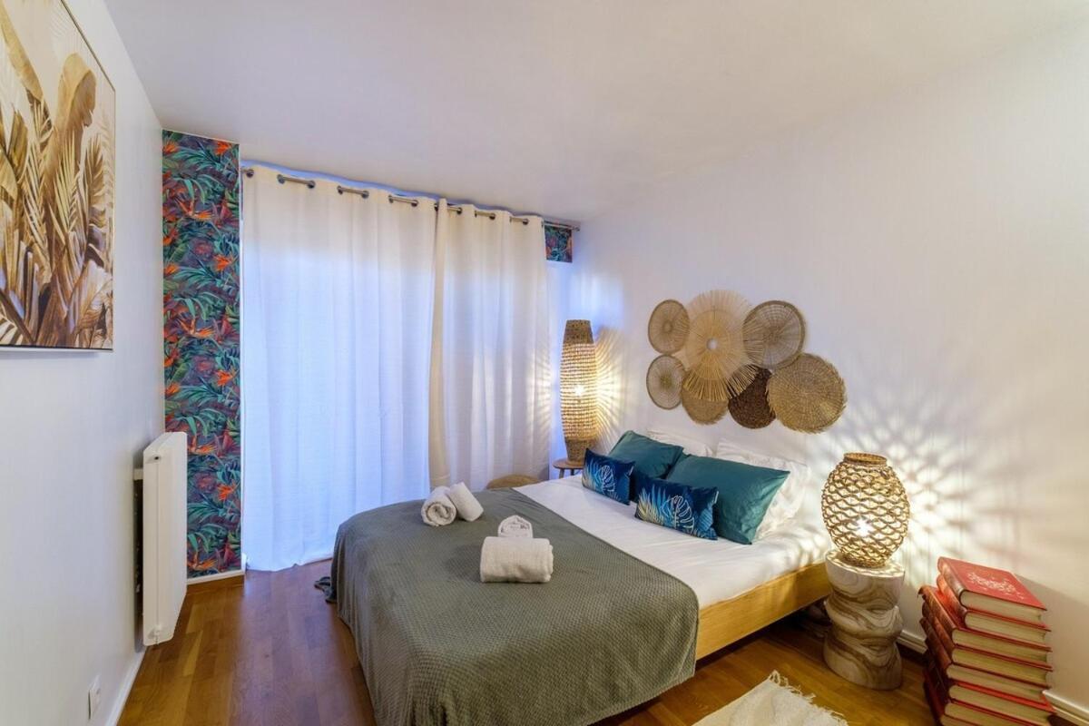 Apartament Le Riviera ~ Jardin ~ Parking ~ Climatisation Cagnes-sur-Mer Zewnętrze zdjęcie