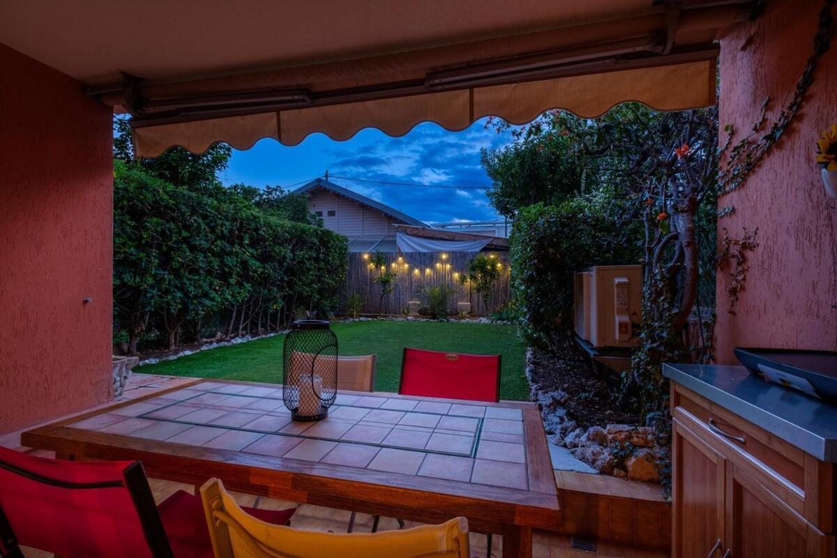 Apartament Le Riviera ~ Jardin ~ Parking ~ Climatisation Cagnes-sur-Mer Zewnętrze zdjęcie