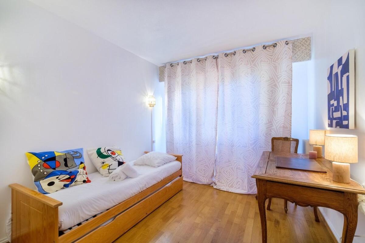 Apartament Le Riviera ~ Jardin ~ Parking ~ Climatisation Cagnes-sur-Mer Zewnętrze zdjęcie