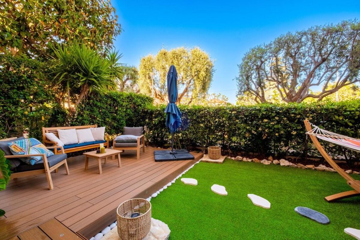 Apartament Le Riviera ~ Jardin ~ Parking ~ Climatisation Cagnes-sur-Mer Zewnętrze zdjęcie