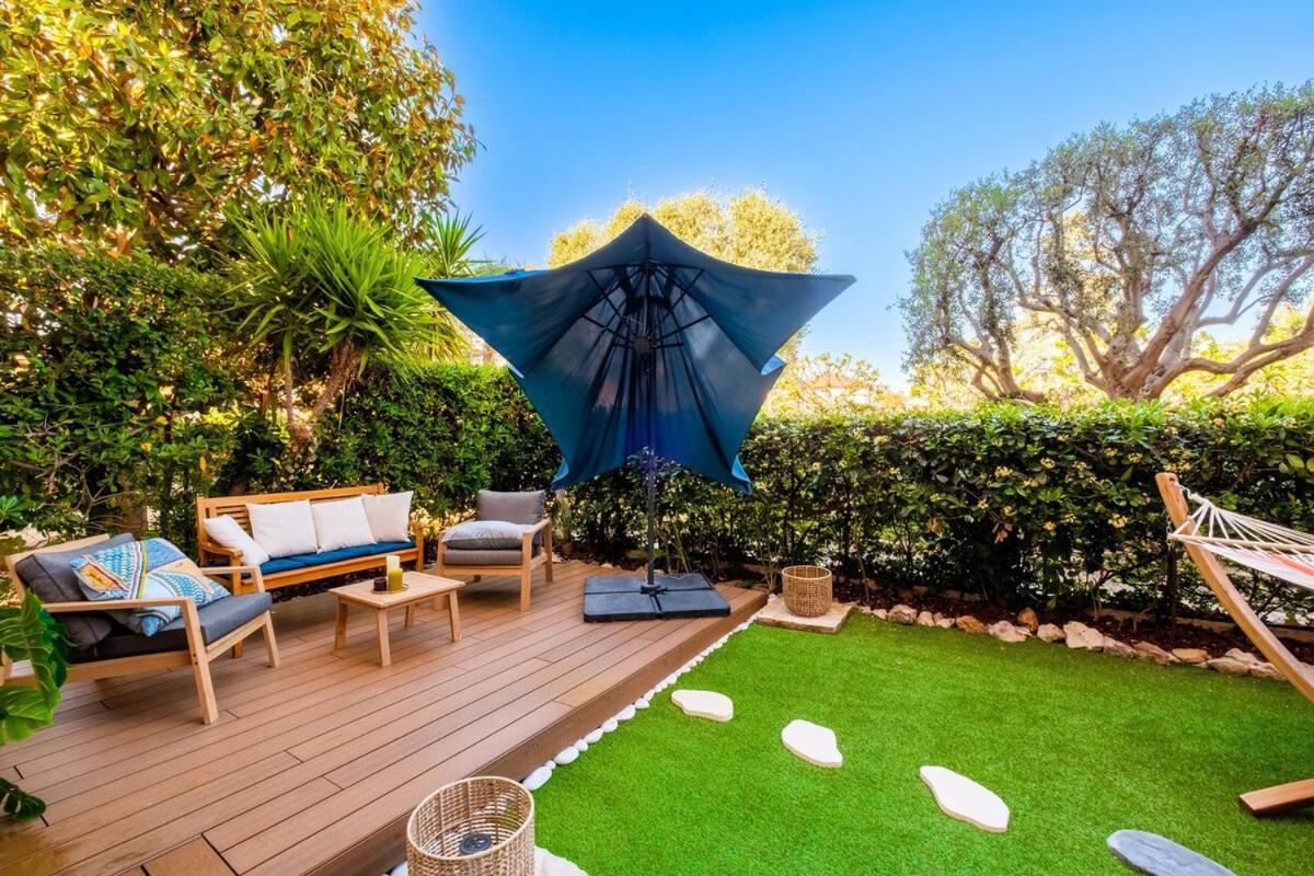 Apartament Le Riviera ~ Jardin ~ Parking ~ Climatisation Cagnes-sur-Mer Zewnętrze zdjęcie